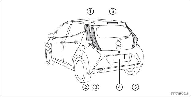 Toyota Aygo Plaats lampen Lampen Zelf uit te voeren onderhoud